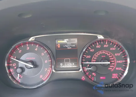 2017 Subaru Wrx Limited from USA, damaged, VIN JF1VA1J60H9821902